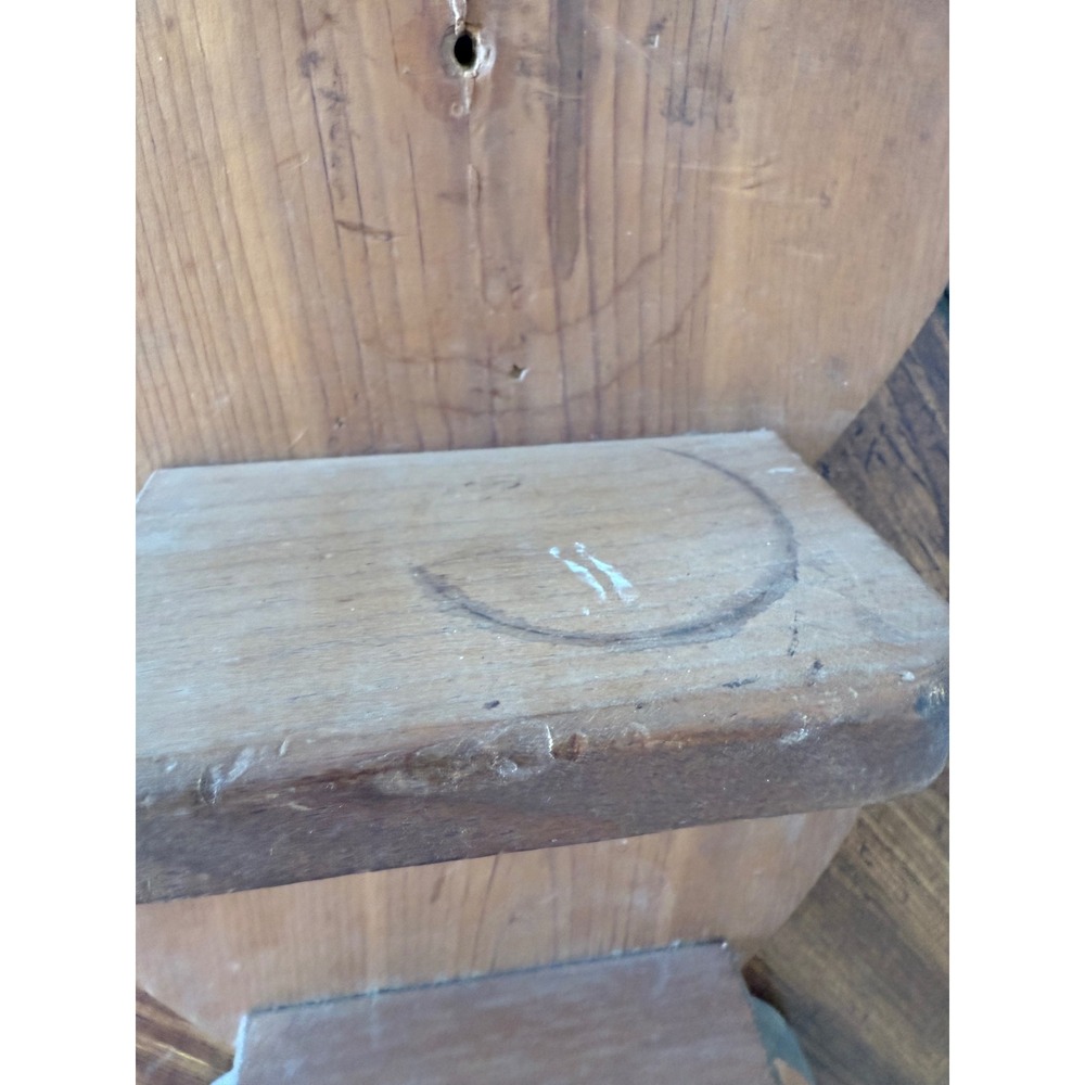 Vintage Cottage core Heart Wall Shelf for Trinkets - Picture 8 of 10